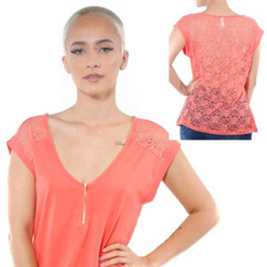 🆕Women's V Neck Half Zip Top